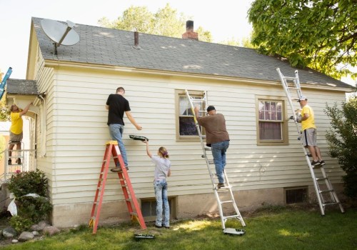 What is fixing up houses called?